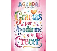 AGENDA PROFESORA 2025 2026: Regalo Profesora Infantil, Guardería y Primaria