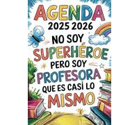Agenda Profesora 2025 2026: Regalo Profesora Personalizado | Elegante Planificador y Organizador Semanal Para Profes.