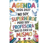 Agenda Profesora 2026 2027: Regalo maestra infantil primaria guarderia fin de curso | Cuaderno del profesor 2026/2027