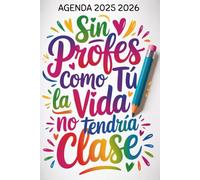 Agenda Profesora: Elegante Planificador Semanal Para Profes | Regalos Originales Para Profesores.
