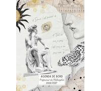 Agenda Professeur de Philosophie: Carnet de bord pour les enseignants, semainier et mensuel