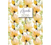 Agenda Professionnel Journalier 2026: Planificateur Grand Format A4 | 1 Page Par Jour avec Heure | 12 Mois du 1er janvier au 31 décembre