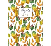 Agenda Professionnel Journalier 2026: Planificateur Grand Format A4 | 1 Page Par Jour avec Heure | 12 Mois du 1er janvier au 31 décembre