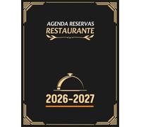 Agenda Reservas Restaurante 2026-2027: 365 días de planificación diaria de julio de 2026 a junio de 2027 - una página para cada día