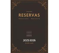 Agenda Reservas Restaurante - Hostelería: De julio a junio | 1 página = 1 día | Planificador de reservas diario para 365 días | Formato A4