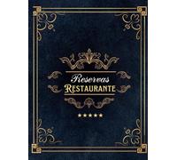 Agenda reservas restaurante: Seguimiento diario de clientes | Año completo de reserva | 1 página Por Día (370 páginas) .