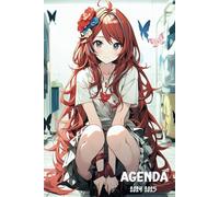 Agenda Scolaire 2024 2025 Anime: Planificateur Semainier | une semaine sur deux pages| De Septembre 2024 à Juillet 2025 | Cp - Ce1 - Ce2 - Cm1 - Cm2| Collège, Lycée pour Fille et Garçon| A5