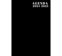 Agenda Scolaire 2024 2025: Joli Planificateur | Pour Garçons et Filles de Primaire, Collège, et Lycée | Format A5 | Thème Simple | Organisation Quotidienne