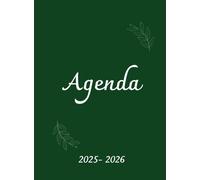 Agenda scolaire 2025-2026 avec suivi émotionnel - édition verte: L'agenda pour ne plus rien oublier (Agenda scolaire 2025-2026 pour TDAH/HPI ou ados débordés)