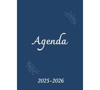 Agenda scolaire 2025 - 2026 avec suivi émotionnel et objectifs: parfait pour réussir son année, gérer son stress et définir ses objectifs (Agenda scolaire 2025-2026 pour TDAH/HPI ou ados débordés)