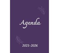 Agenda scolaire 2025-2026 avec suivi émotionnel- Violet: Parfait pour mieux gérer son stress et ses objectifs (Agenda scolaire 2025-2026 pour TDAH/HPI ou ados débordés)
