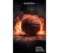 Agenda Scolaire 2025 2026 Basketball: Planificateur Scolaire Journalier │ Août 2025 à Juillet 2026 │ Élémentaire, Collège, Lycée, Étudiant │ Pour réussir ses devoirs au quotidien │ Fille, Garçon