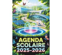 Agenda Scolaire 2025 2026: Bi-journalier pour enfants et ados | Organisation facile du quotidien | Primaire, collège, lycée | Format pratique