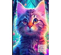 Agenda Scolaire 2025 2026: Boostez votre productivité, optimisez vos études et brillez dans toutes vos matières grâce à notre Planificateur Journalier au format A5 Couverture chat