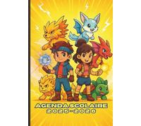 Agenda Scolaire 2025-2026: Chasseur de Super-Monstres - Organise ton année avec des créatures épiques, des pages colorées et un espace pour écrire tes missions