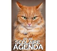 AGENDA SCOLAIRE 2025-2026 CHAT: SUPER PRATIQUE, Primaire - Collège - Lycée pour Garçon et Fille FORMAT A5 De 01 Septembre au 31 Juillet | Emploi du ... Organisateur Scolaire | TO DO LIST et Plus...