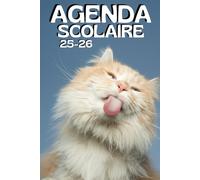 AGENDA SCOLAIRE 2025-2026 CHAT: SUPER PRATIQUE, Primaire - Collège - Lycée pour Garçon et Fille FORMAT A5 De 01 Septembre au 31 Juillet | Emploi du ... Organisateur Scolaire | TO DO LIST et Plus...