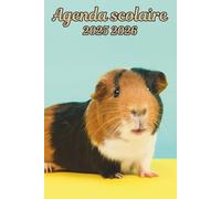 Agenda scolaire 2025 2026 Cochon d'inde: Organisateur Scolaire , Une semaine sur 2 pages , Primaire, Collège, Lycée pour Fille et Garçon , Enfant , Adulte