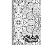 Agenda Scolaire 2025 2026 - Couverture A colorier: Planificateur Journalier Septembre à Juillet | Petit Format A5 | Couverture Mandala à Colorier | ... | Pour Élèves du Primaire, Collège et Lycée.