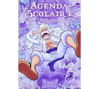 Agenda Scolaire 2025 2026: De Septembre à Août - Pars à l’Aventure et Deviens le Roi des Pirates - Organisateur Scolaire pour Garçons et Filles - Primaire, Collège, Lycée - Thème manga