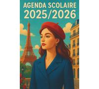Agenda Scolaire 2025/2026 - Élégance, Organisation et Réussite