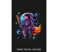 Agenda Scolaire 2025/2026 Gamer: Astronaut Planificateur Bi-journalier deux jours par page | Organisateur de Sept 2025 à Juil 2026 | Pour Garçons de Primaire, Collège, et Lycée