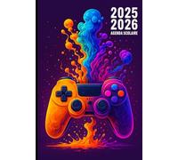 Agenda Scolaire 2025 2026 Gamer Console: Chaque jour est une mission | Septembre à Juillet | Plannificateur Journalier: Couverture Souple