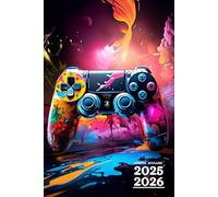 AGENDA SCOLAIRE 2025-2026 GAMER: Organisateur Journalier pour planifier une année scolaire réussie | collège, lycée pour filles et garçons !| Manette de jeux
