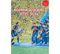 Agenda Scolaire 2025-2026: Joli Planificateur Journalier Enfant | Pour Garçons et Filles de Primaire, Collège, et Lycée | Format A5 | Thème Sport | Organisation Quotidienne