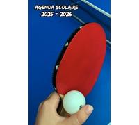 Agenda Scolaire 2025 2026 Motif Table De Tennis: Organiseur Journalier Conçu Pour Les Élèves De Tous Les Niveaux (Primaire, Collège, Lycée, Université),De Septembre à Juillet
