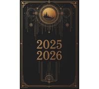 Agenda Scolaire 2025-2026 : Noir classique Chic | Format Bi-journalier (2 jours/page) | Septembre 2025 - Juillet 2026 | Léger, Simple & Économique | ... Collège & Lycée | Mixte (Filles & Garçons)