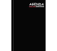 Agenda Scolaire 2025 2026: Organisateur semainier, format A5, pour Étudiants Collège, Lycée, simple, beau, pratique et abordable