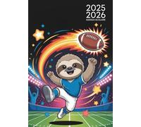 AGENDA SCOLAIRE 2025 2026: Organisez chaque jour avec style | Du 01 septembre 2025 au 31 juillet 2026 | Idéal pour le Primaire, Collège et Lycée | Paresseux