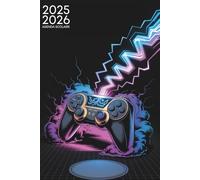 AGENDA SCOLAIRE 2025 2026: Organisez chaque jour avec style | Du 01 septembre 2025 au 31 juillet 2026 | Idéal pour le Primaire, Collège et Lycée | Gamer