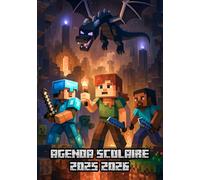 Agenda Scolaire 2025 2026: Planificateur et Organisateur Scolaire Pour Primaire, Collège et Lycée | Parfait Pour Fille et Garçon, Reste Organisé et Motivé Toute L'année !