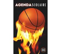 Agenda Scolaire 2025 2026: Planificateur journalier 1 Jour Par Page Pour fille et garcon - De Septembre 25 à Juillet 26 - Fourniture scolaire cm1 cm2 lycée collège étudiant - Couverture Basket