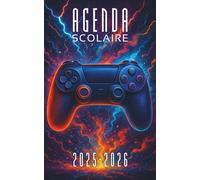 Agenda Scolaire 2025 2026: Planificateur journalier 1 Jour Par Page Pour fille et garcon - De Septembre 25 à Juillet 26 - Fourniture scolaire cm1 cm2 lycée collège étudiant - Couverture gamer