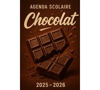 Agenda Scolaire 2025 - 2026: Une page par jour pour une organisation fun et efficace, idéal pour le collège et le lycée - version Chocolat