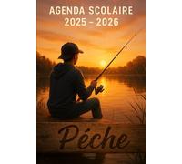 Agenda Scolaire 2025 - 2026: Une page par jour pour une organisation fun et efficace, idéal pour le collège et le lycée - version Pêche