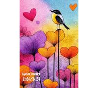 Agenda Scolaire 2026/2027: 2 jours par page - de septembre à juillet | Idéal pour les élèves du primaire, du collège et du lycée | Format A5 (15x21 cm).