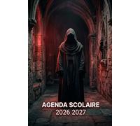 Agenda Scolaire 2026-2027 Ado Mystère: Planificateur Scolaire avec 1 Page par Jour, Emploi du Temps et To-Do | Style Dark, Idée Cadeau Ado Garçon