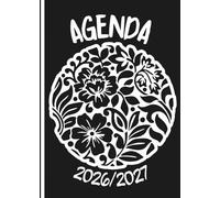Agenda scolaire 2026 2027 CEM: Planificateur scolaire 2026-2027, couverture fleur kawai gamer , deux jours par page, Etudiant Collège et Lycée pour fille ou garçon