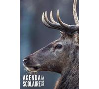 Agenda Scolaire 2026 2027: Cerf - Journalier 1 Jour par Page Pour Filles et Garçons en Primaire, Collège, CP, CE1, CE2, CM1, CM2 | De Septembre 2026 à Juillet 2027