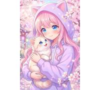 Agenda Scolaire 2026 2027: Chat Fille Kawaii & Animaux Manga Animé Mignon | Journalier Pratique Beaucoup d'espace pour noter de Septembre à Juillet ... Primaire, Collège, Lycé, CP, CE1, CM1 et CM2
