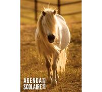 Agenda Scolaire 2026 2027: Cheval - Journalier 1 Jour par Page Pour Filles et Garçons en Primaire, Collège, CP, CE1, CE2, CM1, CM2 | De Septembre 2026 à Juillet 2027