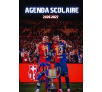 Agenda Scolaire 2026 2027: De Septembre à Août - Le Talent de Demain - Organisateur Scolaire pour Garçons et Filles - Primaire, Collège, Lycée - Thème Football