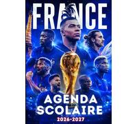 Agenda Scolaire 2026 2027: De Septembre à Août - Objectif Victoire Tricolore - Organisateur Scolaire pour Garçons et Filles - Primaire, Collège, Lycée - Thème Football
