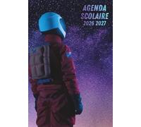 Agenda Scolaire 2026 2027 Espace: Suivi des Notes par Matière, Journal d'Étude, Planning Annuel et Organisateur Hebdomadaire | De Septembre 2026 à Août 2027