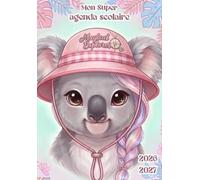 Agenda Scolaire 2026-2027 Fille: Animaux ( Koala ) - Journalier Un Jour Par Page en Français - pour École Primaire (CP, CE1, CE2, CM1, CM2) Enfant 6, ... A5 Pratique - Couverture Souple Sans Spirale.