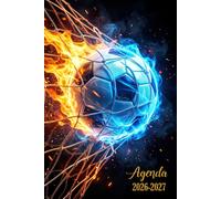 Agenda Scolaire 2026 2027: Foot Fun Jeux Ballon de Football Gamer | Journalier Pratique avec Beaucoup d'espace pour noter de Septembre à Juillet pour ... Primaire, Collège, Lycé, CP, CE1, CM1 et CM2
